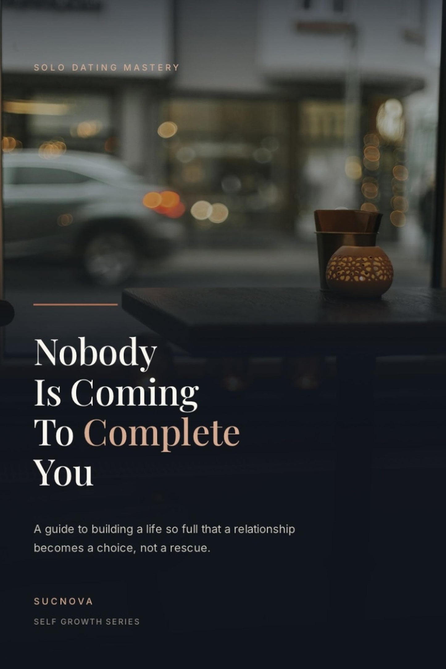 NOBODY IS COMING TO COMPLETE YOU